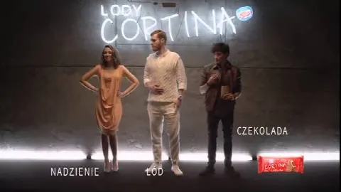 Kadr z reklamy Nestle - Cortina, Trójkąt doskonały