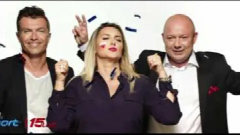 Kadr z reklamy Polsat Sport: 15 urodziny