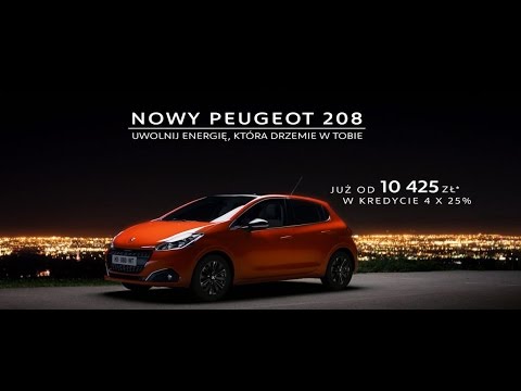 Peugeot: 208, Uwolnij Energię - Piosenka I Muzyka Z Reklamy Tv